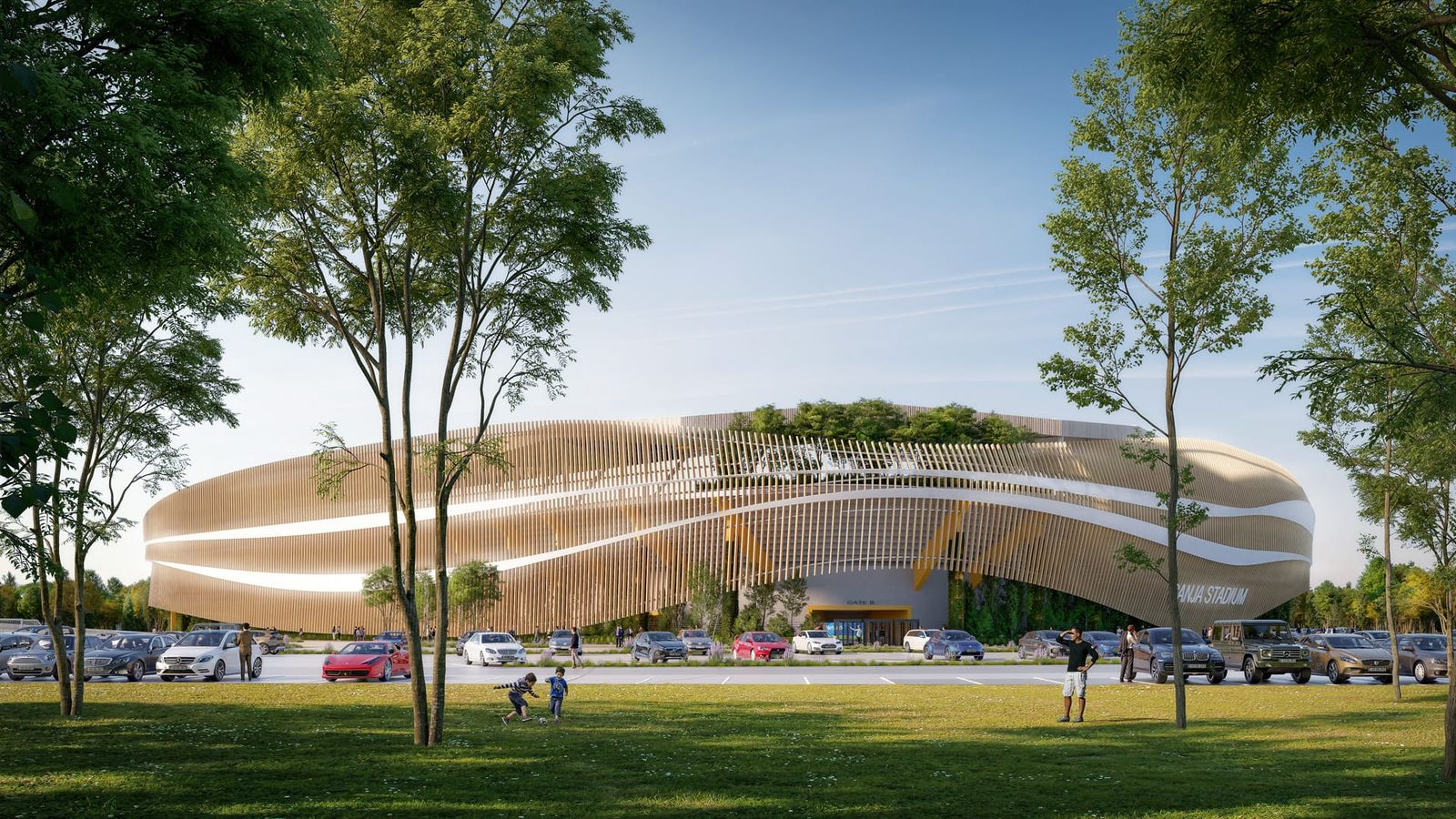 Ganja Football Stadium — ARCHIA Studio