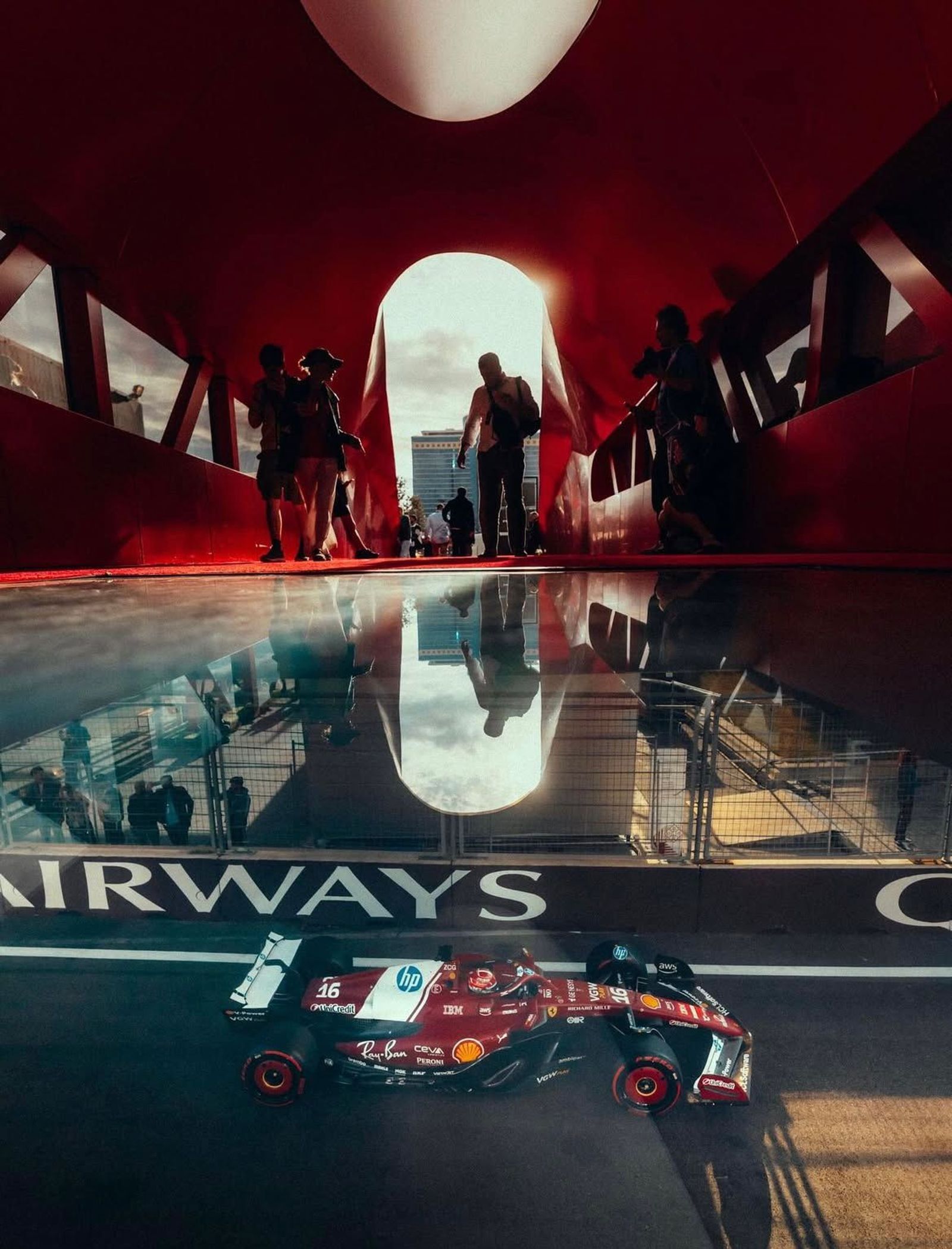 Archia’s Glass Pedestrian Bridge for Formula 1 Baku Grand Prix 2025